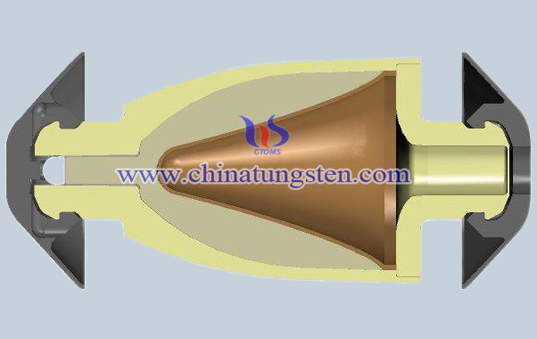 Tungsten Copper Military Shaped Charge Liner Picture